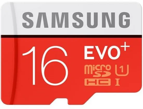 Samsung pomnilniška kartica microSDHC 16GB C10 80MB/s + adapter