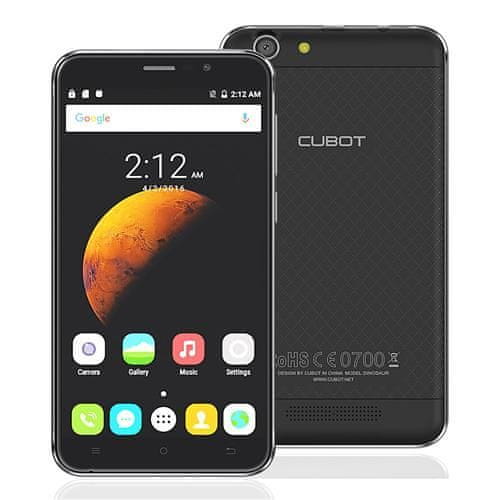 Cubot GSM telefon Dinosaur DualSim, črn