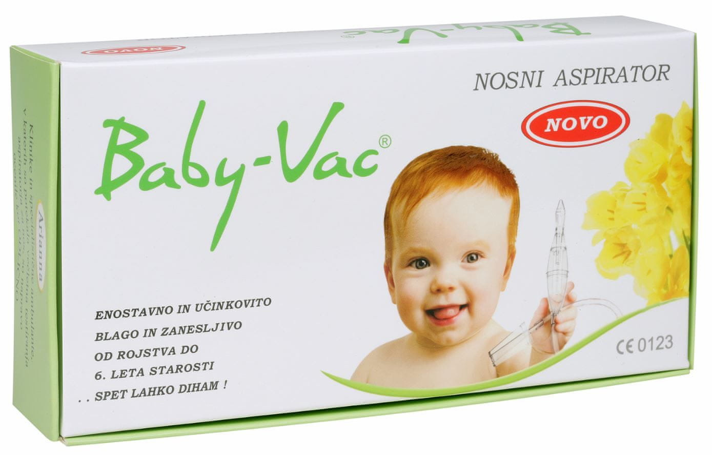 Baby-Vac Arianna Nezpirateur Nasal Aspirator Babyvac + Special