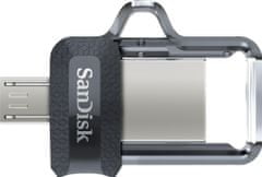 SanDisk USB ključ Ultra Dual, 64GB, microUSB (SDDD3-064G-G46)