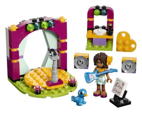 LEGO Friends 41309 Andrejin glasbeni duo