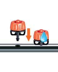Claber kapljalnik, samonastavljiv, 0-4 L/h, 10/1 (91222)