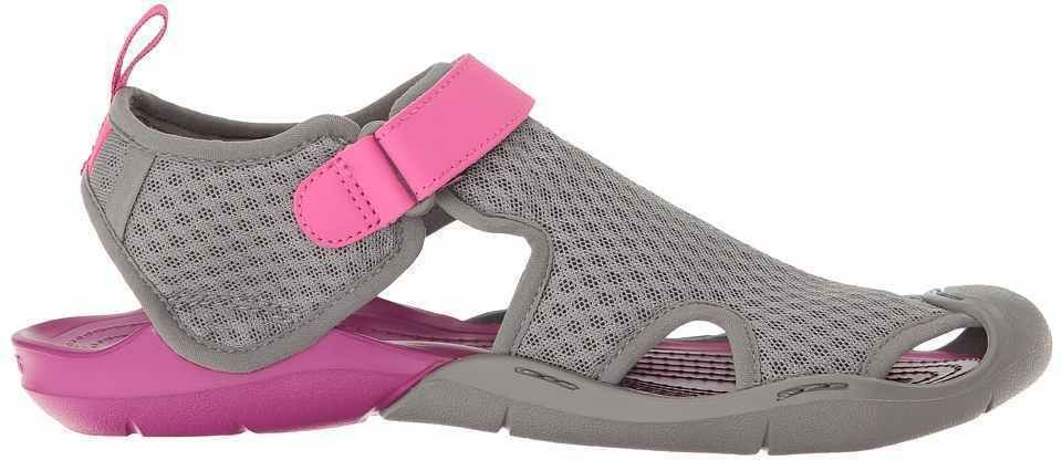 women's mesh crocs swiftwater sandals