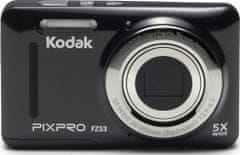 Kodak digitalni fotoaparat FZ53, črn