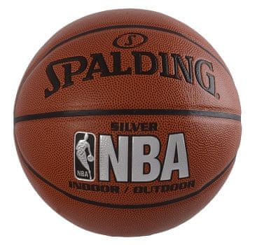 Spalding žoga košarkarska NBA Silver