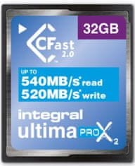 Integral spominska kartica UltimaPro 32GB X2 CFast 2.0