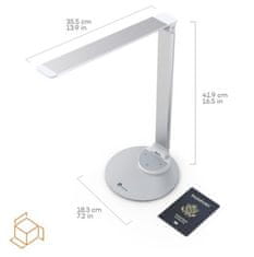 TaoTronics LED namizna svetilka Minimalist DL19, srebrna