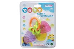 Unikatoy ropotulja Baby sadje, blister 24974