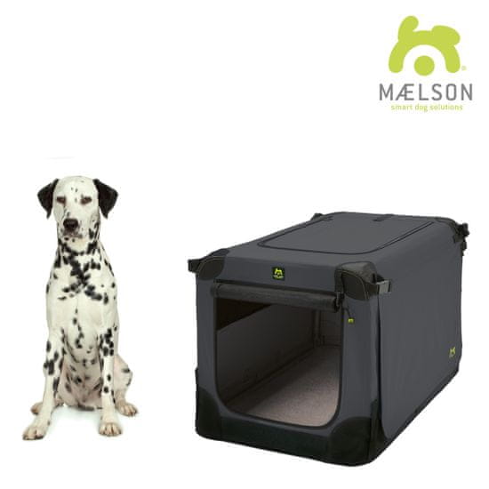 Maelson Soft Kennel transporter, črn/antraciten - odprta embalaža