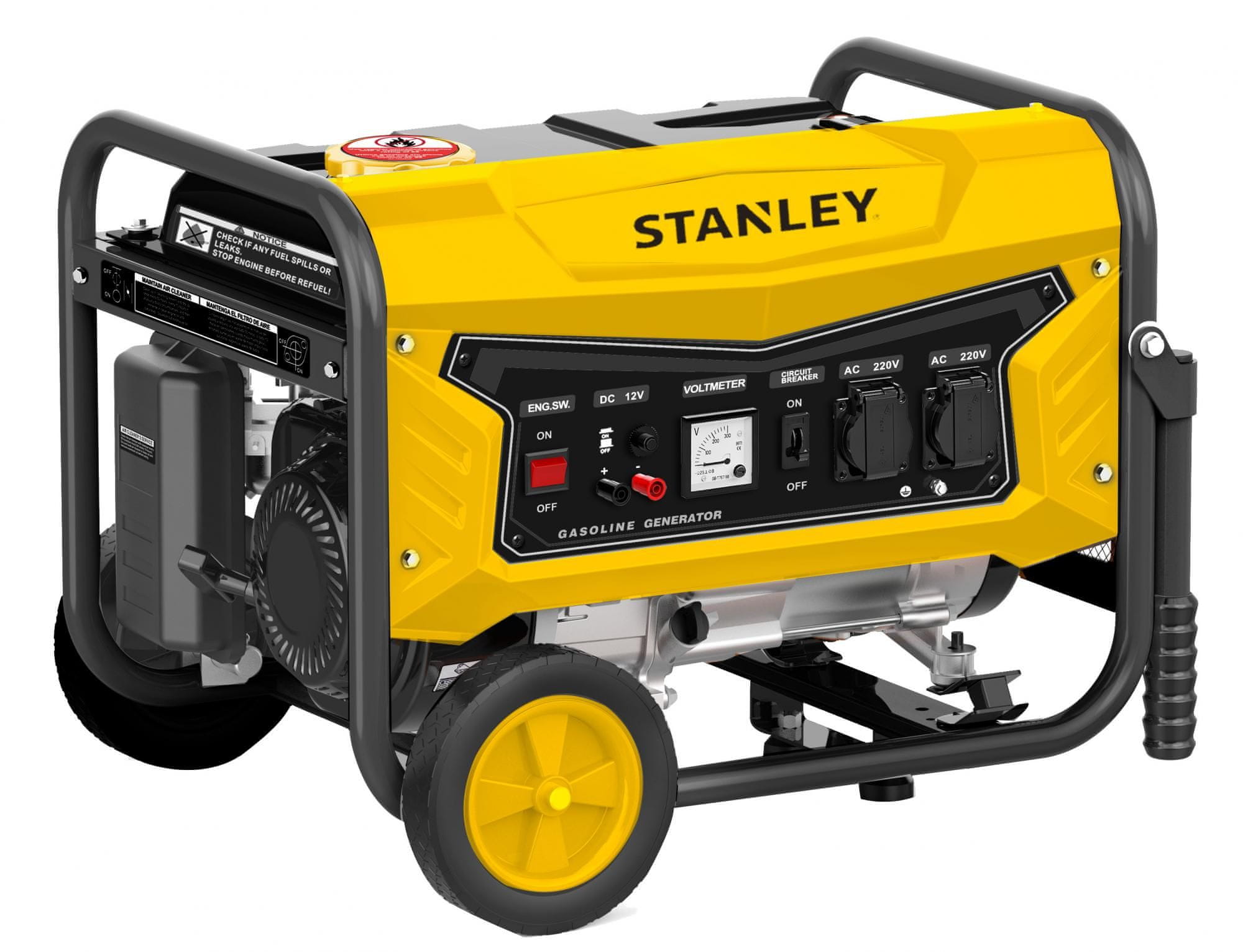 Электрический генератор. Бензиновый Генератор Stanley SG 7500. Генератор Стенли 5 КВТ.