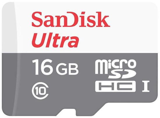 SanDisk spominska kartica microSDXC 16 GB UHS-I Class10