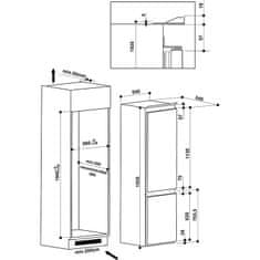 Whirlpool ART 98101 kombinirani hladilnik