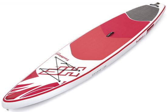 Bestway sup deska Paddle Board Fastblast Tech, 3,81m x 76cm x 15cm, rdeča