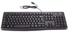 Logitech K120 tipkovnica, USB, RU - odprta embalaža