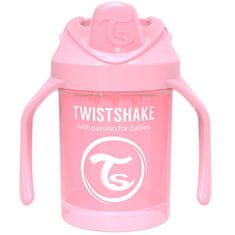 Twistshake otroška steklenica, 230 ml, 4+m, roza