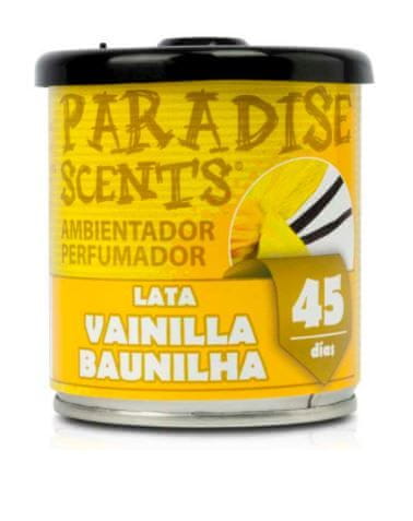 PARADISE SCENTS gel dišava v pločevinki, vanilija CS12