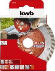KWB diamantna rezalna plošča Cut-Fix 115x2,1mm, Red-Line (49797140)