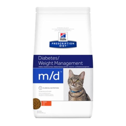 Hill's Diabetes/Weight Management hrana za mačke, s piščancem,1,5 kg