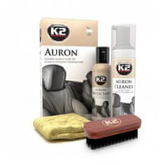 K2 set za čiščenje usnjenih površin Gold Auron Leatehr Kit