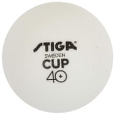 Stiga žogice za namizni tenis CUP ABS, bele, 18 kosov