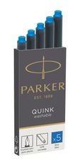 Parker bombice Quink Washable, 5/1, modre