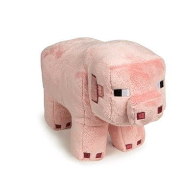 J!nx plišasta figura Minecraft Pig, 30,48 cm