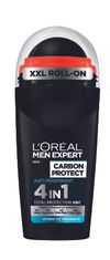 L’Oréal antiperspirant Men Expert Carbon Protect Roll-on, 50 ml