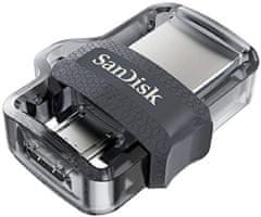 SanDisk USB ključek Ultra Dual Drive microUSB/USB3.0, 256 GB