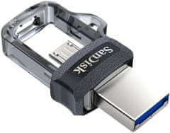 SanDisk USB ključek Ultra Dual Drive microUSB/USB3.0, 256 GB