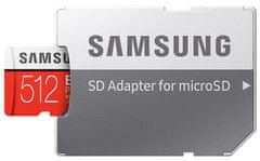 Samsung micro SDXC 512GB EVO Plus + SD adapter (MB-MC512GA/EU)