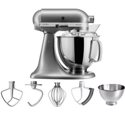 KitchenAid mešalec Contour Silver, srebrn (KA5KSM175PSECU)