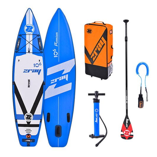 Zray napihljiv sup Fury Pro 10'6"