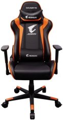 Gigabyte Aorus AGC300 gaming stol, črno-oranžen