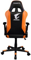 Gigabyte Aorus AGC300 gaming stol, črno-oranžen