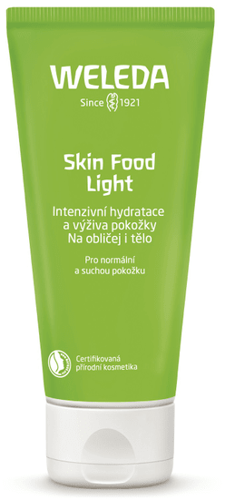 Weleda vlažilna in hladilna krema Skin Food Light, 75ml