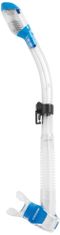 Cressi Snorkel DRY, prozorno/modra