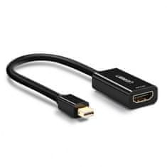 Ugreen kabel adapter Mini DisplayPort na HDMI Ž, črn - odprta embalaža