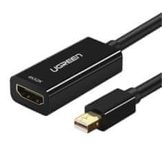 Ugreen kabel adapter Mini DisplayPort na HDMI Ž, črn - odprta embalaža
