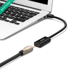 Ugreen kabel adapter Mini DisplayPort na HDMI Ž, črn - odprta embalaža