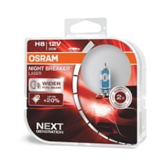 Osram Night Breaker laser H8 Duo Box +150% - odprta embalaža