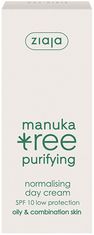 Ziaja Dnevna krema SPF 10 Normalizira Manuka Tree Purifying 50 ml