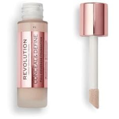 Makeup Revolution Conceal & Define (Makeup Conceal and Define) 23 ml (Odtenek F3)