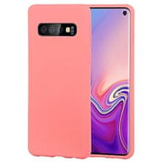 Goospery silikonski ovitek soft feeling za Samsung Galaxy S10 G973 - roza