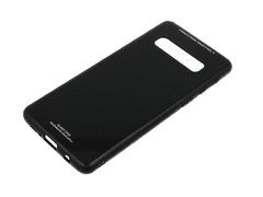 Glass silikonski ovitek za Samsung Galaxy S10 G973 - črn