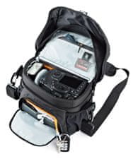 Lowepro naramna torba Nova 160 AW II, črna