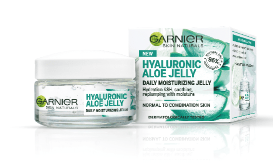 Garnier hidratantni gel za normalno kožo Skin Naturals Hyaluronic Aloe Jelly, 50 ml