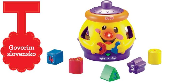 Fisher Price Laugh&Learn lonček presenečenja