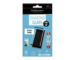 Screenprotector Diamond Glass Edge 3D zaščitno kaljeno steklo za Huawei P30 Pro, črn