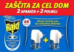 Raid električni aparat – tekoč, 2 x 21 ml