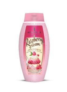 Afrodita kremni gel za prhanje Raspberry Cream, 250ml